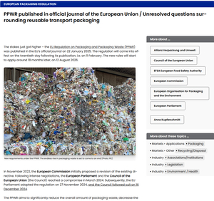 European Packaging Regulation